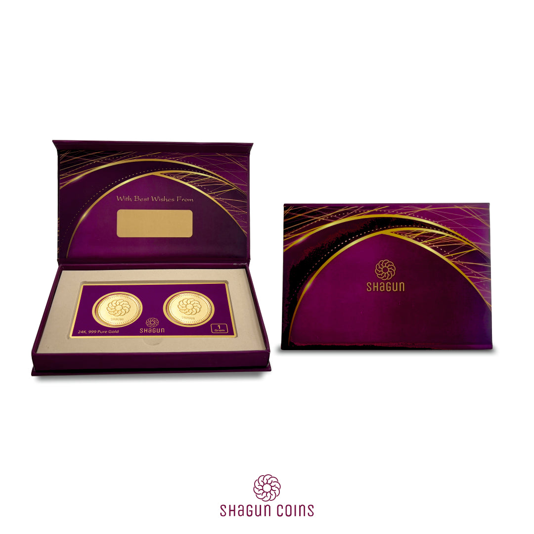 1 Gram Gold Coin Set