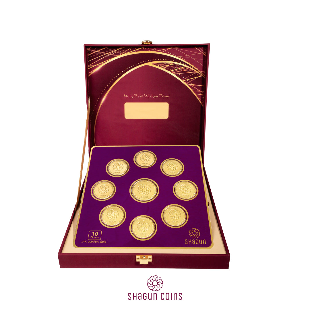 10 Gram Gold Coin Set