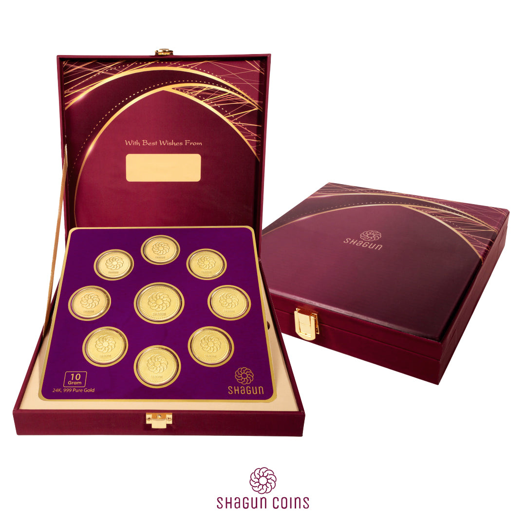 10 Gram Gold Coin Set
