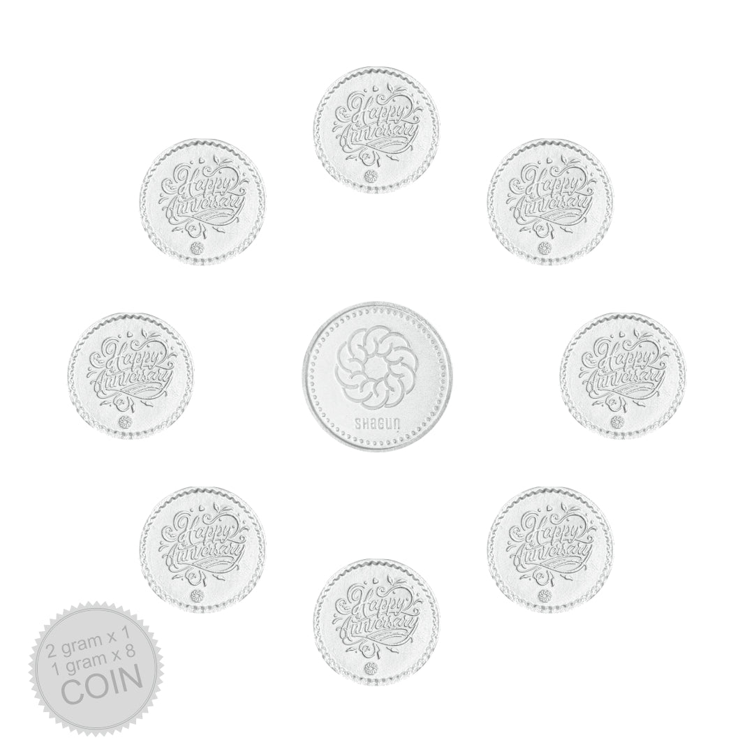 10g Silver Coin Set  - Anniversary