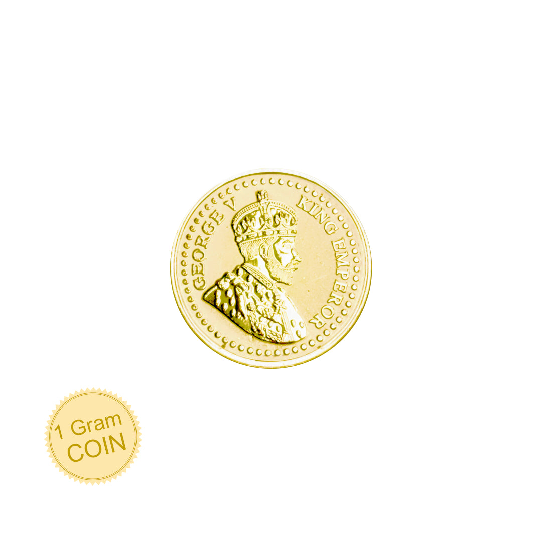 1 Gram Gold Coin - King