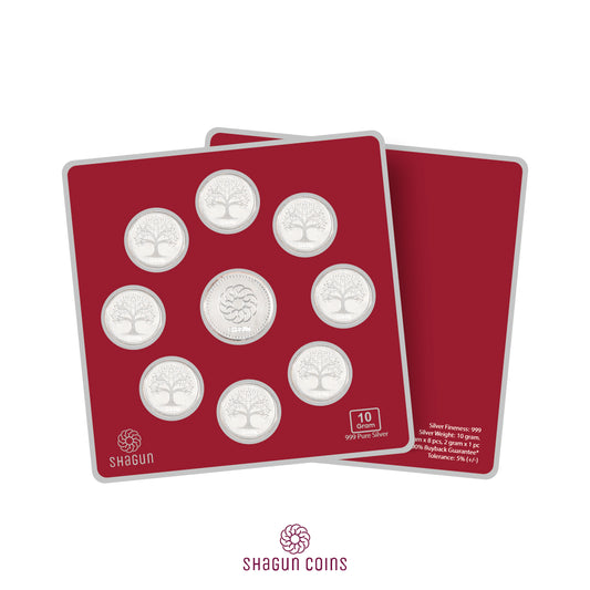10g Silver Coin Set - Congratulations
