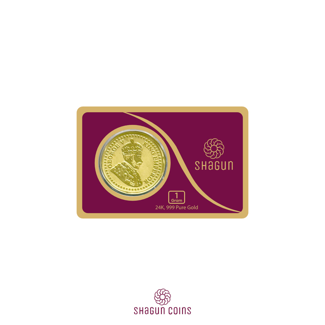 1 Gram Gold Coin - King