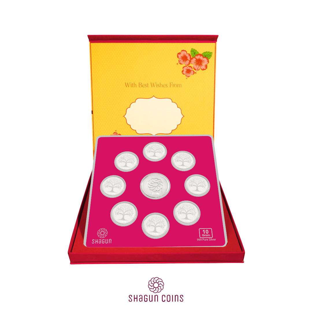 10g Silver Coin Set -  Best Wishes