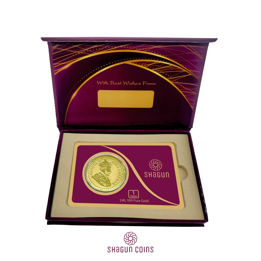 1 Gram Gold Coin - Queen