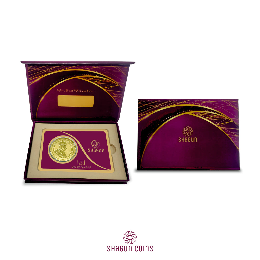 1 Gram Gold Coin - Queen